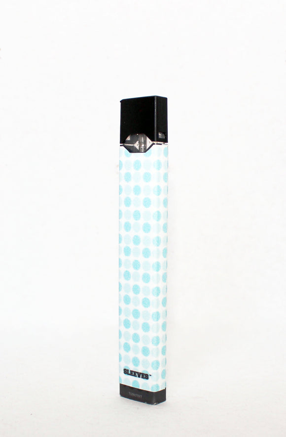 Baby Blue Poka Dots JUUL Sleeve